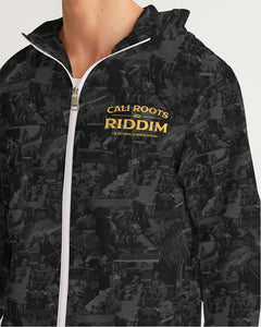 Cali Roots Riddim Collection All Over Print Men's Windbreaker Jacket