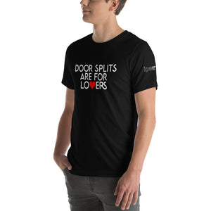 Door Splits Black T-Shirt