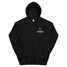 Load image into Gallery viewer, Ineffable Records Logo Unisex Black Hoodie