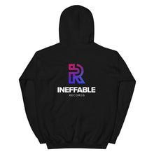 Load image into Gallery viewer, Ineffable Records Logo Unisex Black Hoodie